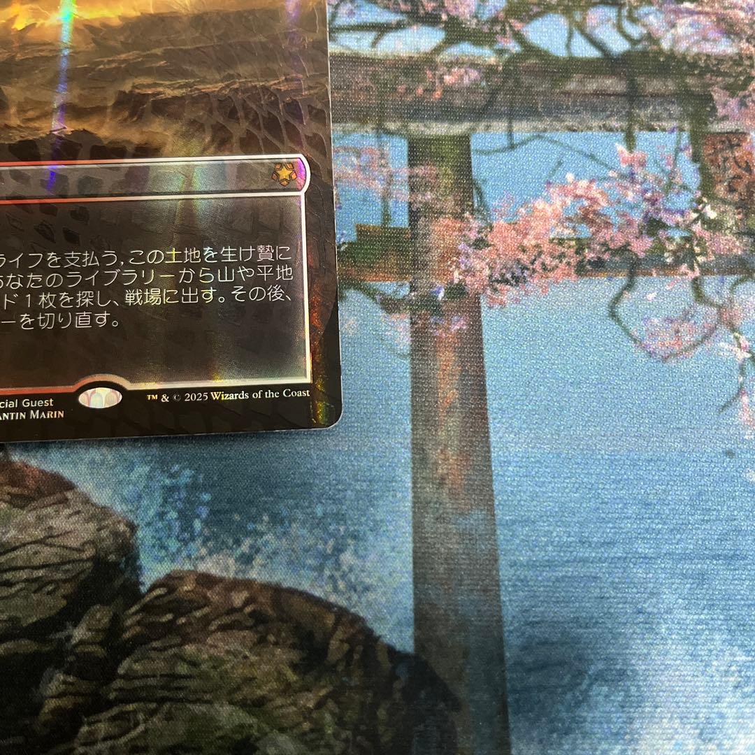 【タケ】MTG 乾燥台地/Arid Mesa ドラゴンスケイルFoil