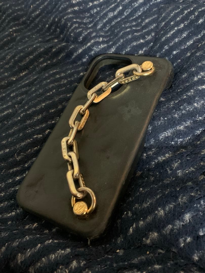 Louis Vuitton ブラック iPhone用ケース。バンパー。