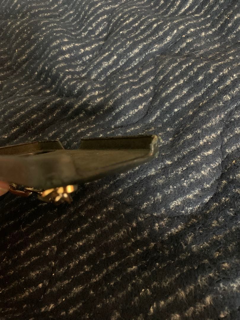 Louis Vuitton ブラック iPhone用ケース。バンパー。