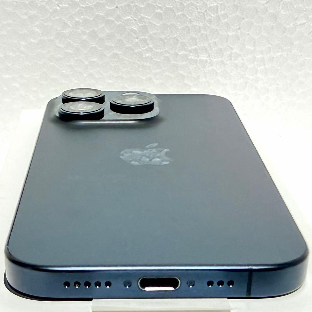 【美品】iPhone15pro ブルーチタニウム 128GB バッテリー91%