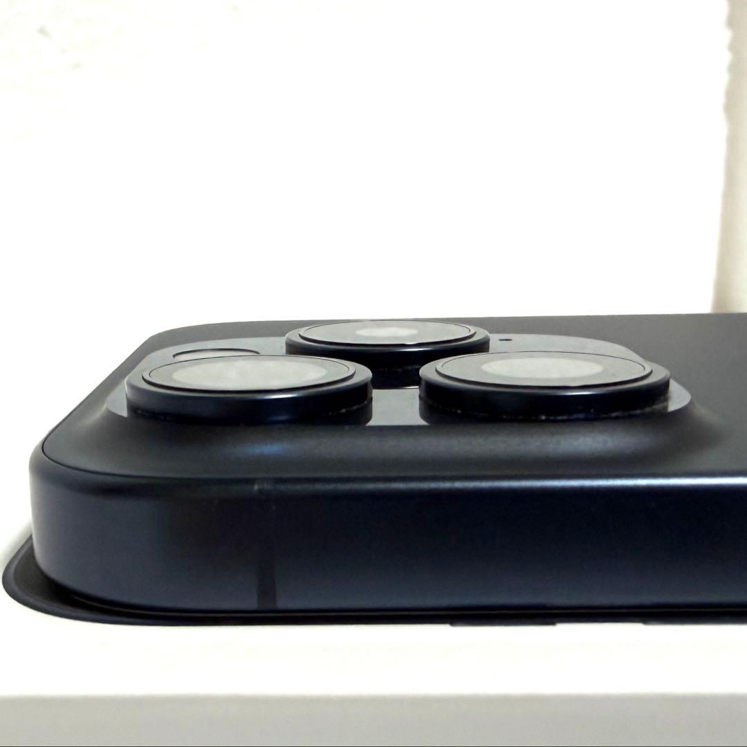 【美品】iPhone15pro ブルーチタニウム 128GB バッテリー91%