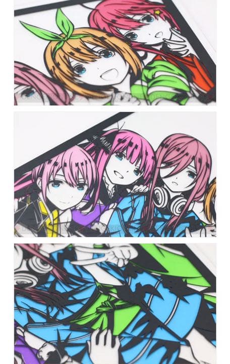 五等分の花嫁　キリトリエ　浴衣でピース！110枚限定品