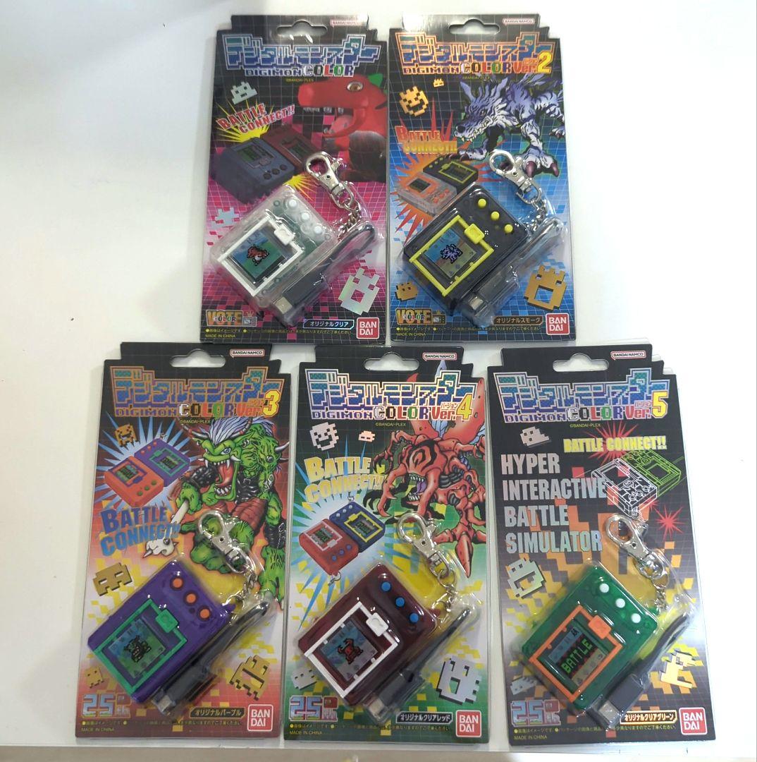 新品 デジタルモンスターCOLOR 5個セット