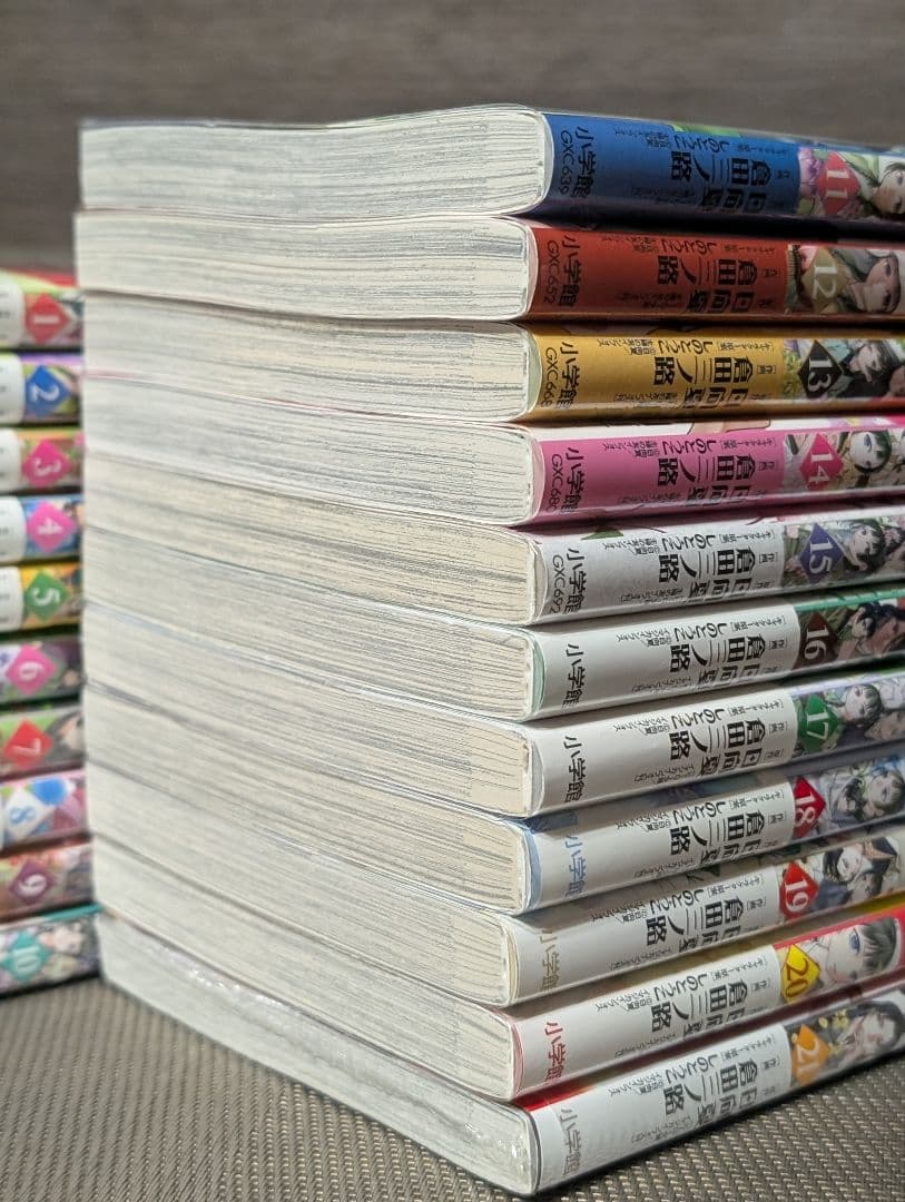 【全巻クリアカバー付　1〜21巻】 薬屋のひとりごと～猫猫の後宮謎解き手帳～