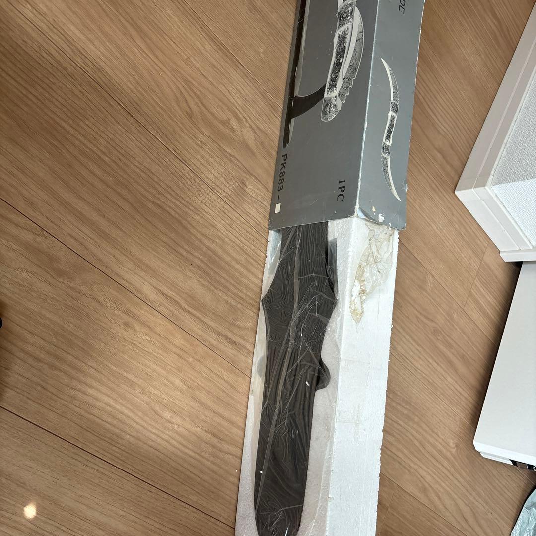 PK883 アートハンティングナイフ　ディスプレイ