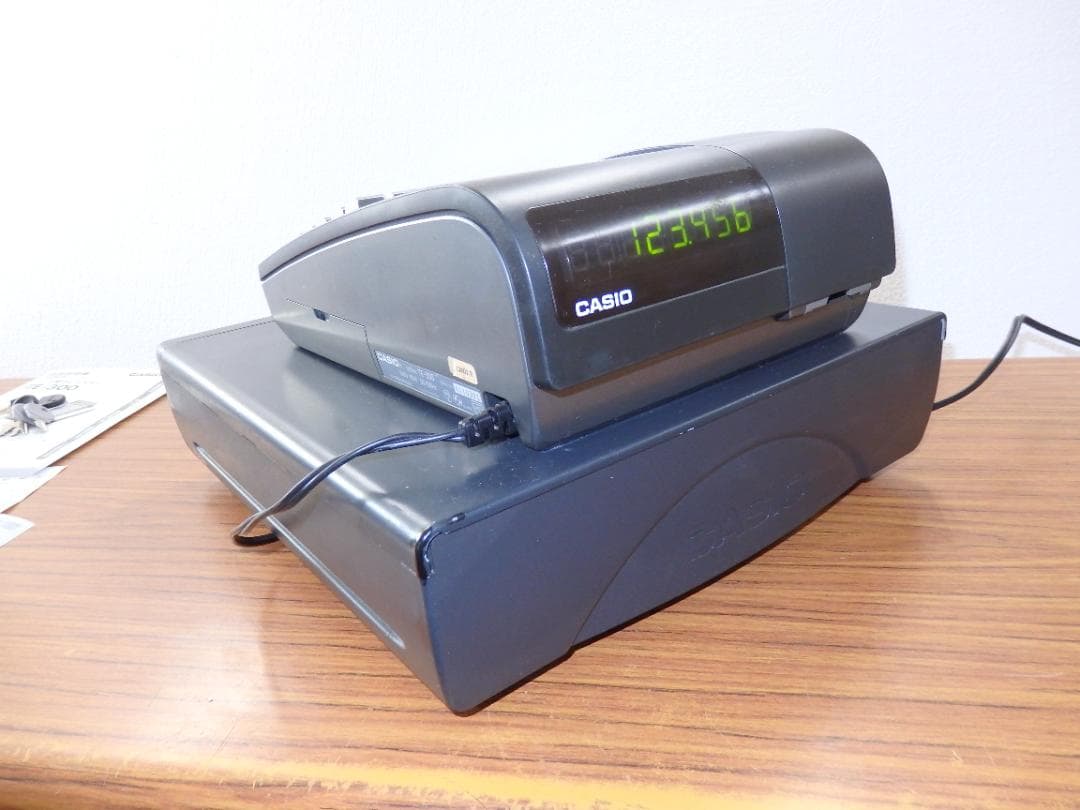 8110 設定無料 カシオ TE-300 10部門 インボイスレジスター