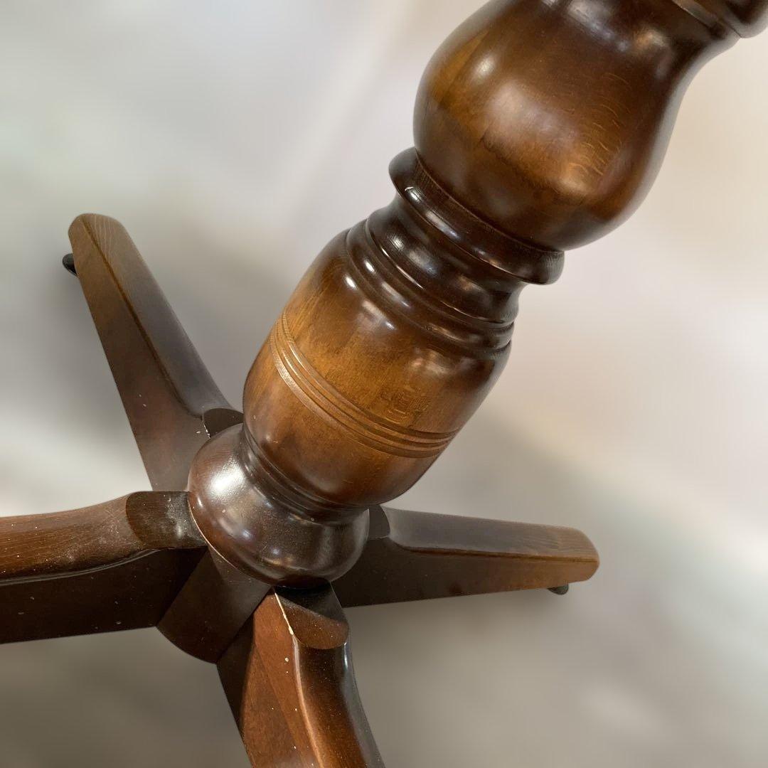 飛騨産業　キツツキ　丸テーブル　ダイニングテーブル