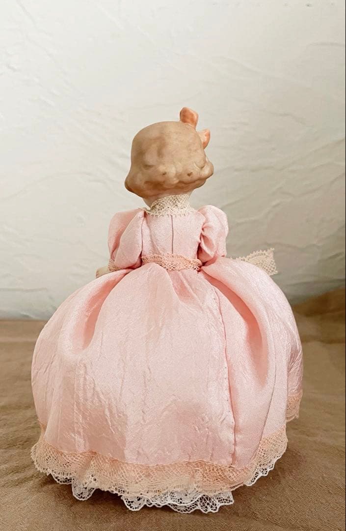 勿忘草　ビスクドール　ピンクッション