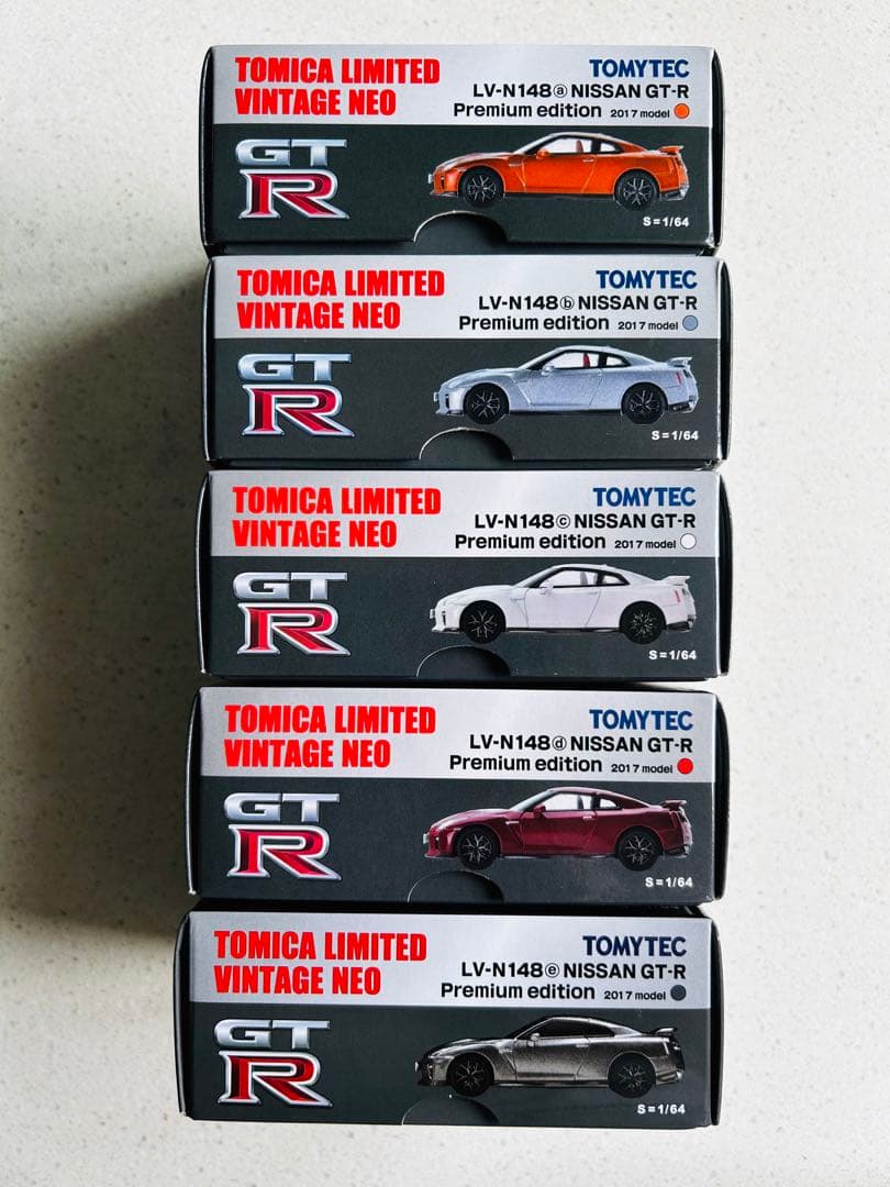 トミカリミテッドヴィンテージネオ 日産GT-R ニスモ LV-N148セット