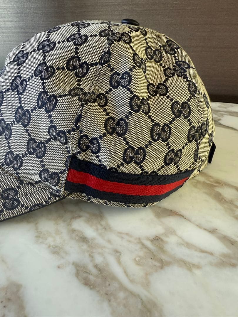 GUCCI GGパターン ベースボールキャップ　XL60