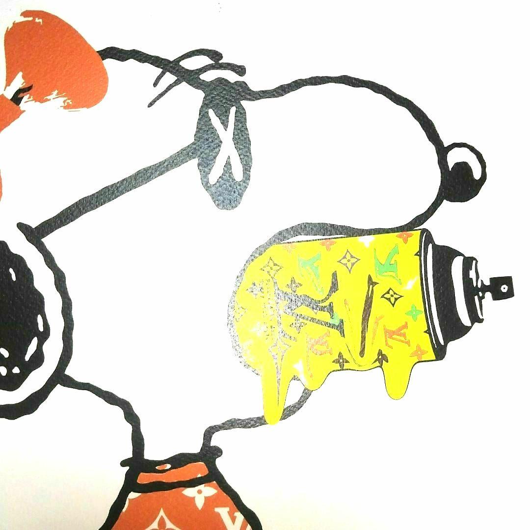 DEATH NYC スヌーピー（カウズ ）アートポスター　極美品／未使用