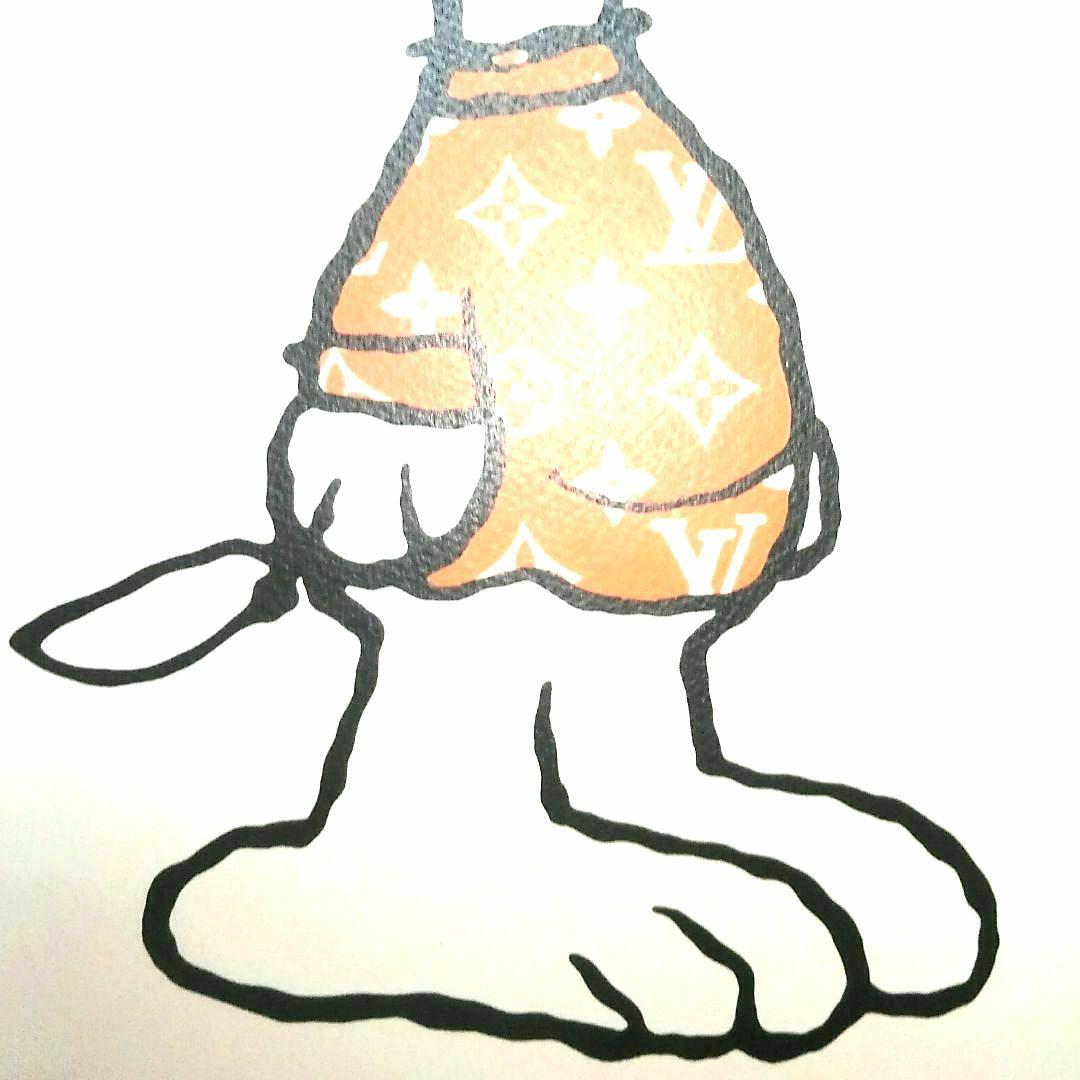 DEATH NYC スヌーピー（カウズ ）アートポスター　極美品／未使用