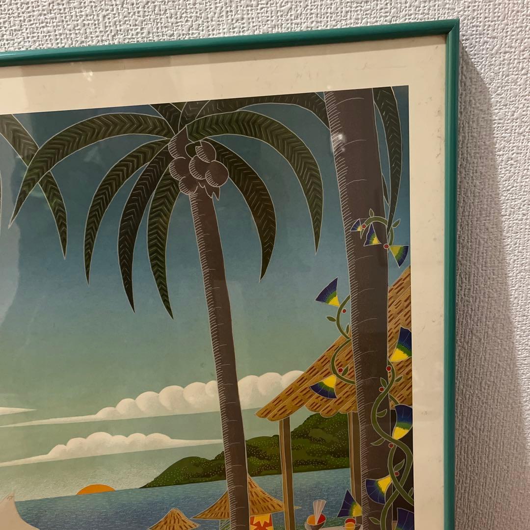 80s ポスター　絵画　シティポップ　レコード　昭和