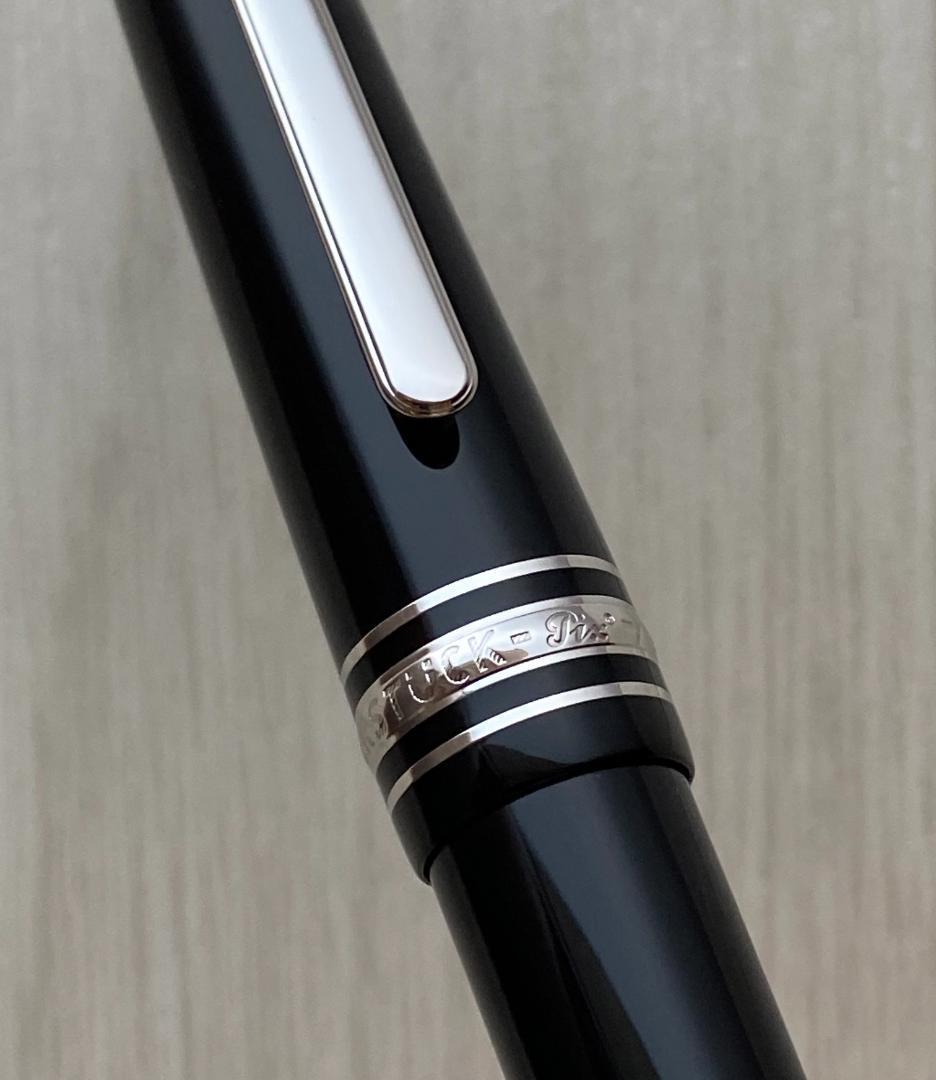 超美品 ダイヤモンド モンブラン クラシック 145 万年筆 14K細字　限定品