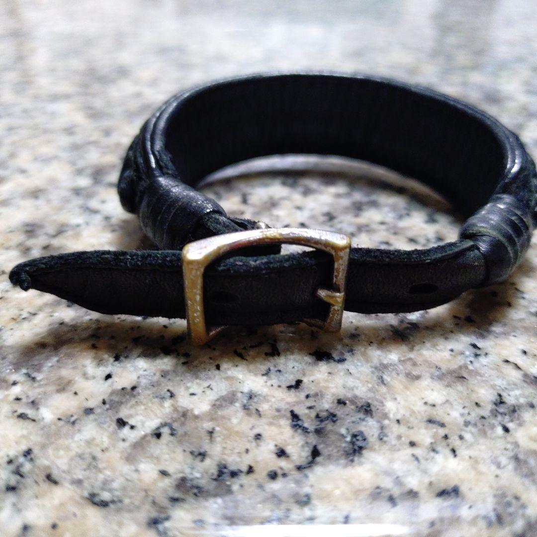 ケムリ ブラック クロコダイル ブレスレット 最終価格