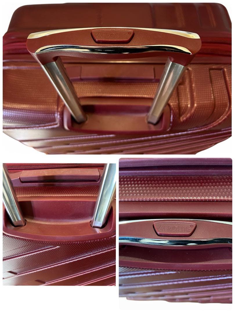 Aerolite スーツケース 大型 エキスパンダブル ABS365 大容量