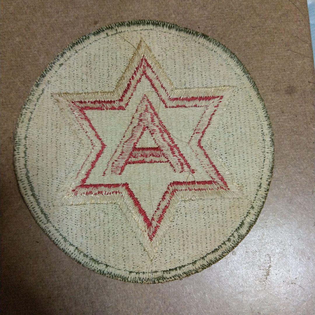 希少☆ 第二次世界大戦☆米軍陸軍☆6th Army第６軍 ヴィンテージワッペン