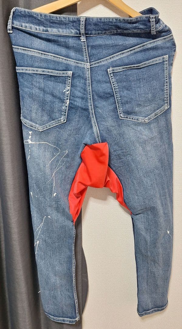 GACKT着用風【サルエルデニムパンツM】