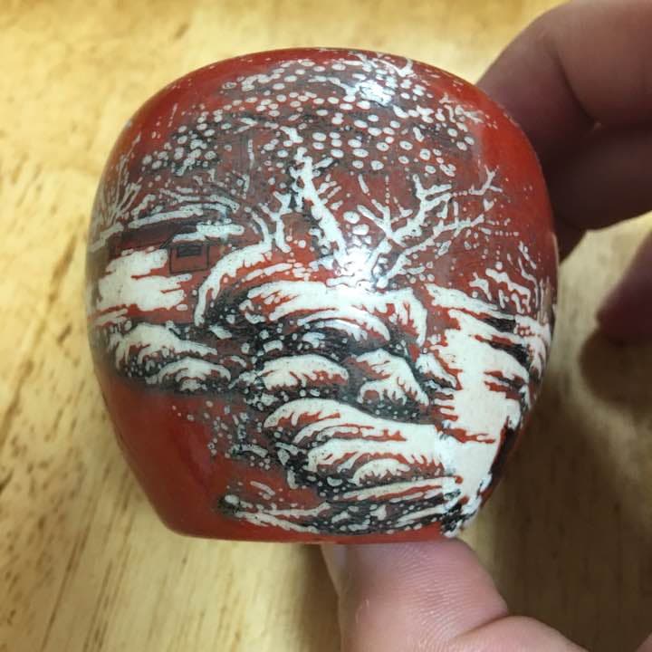 水滴 文房用具 居仁堂製