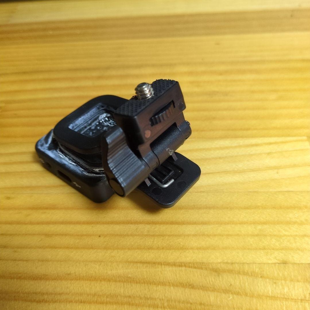 RODE Wireless GO II／受信機クリップ破損・ネジ固定