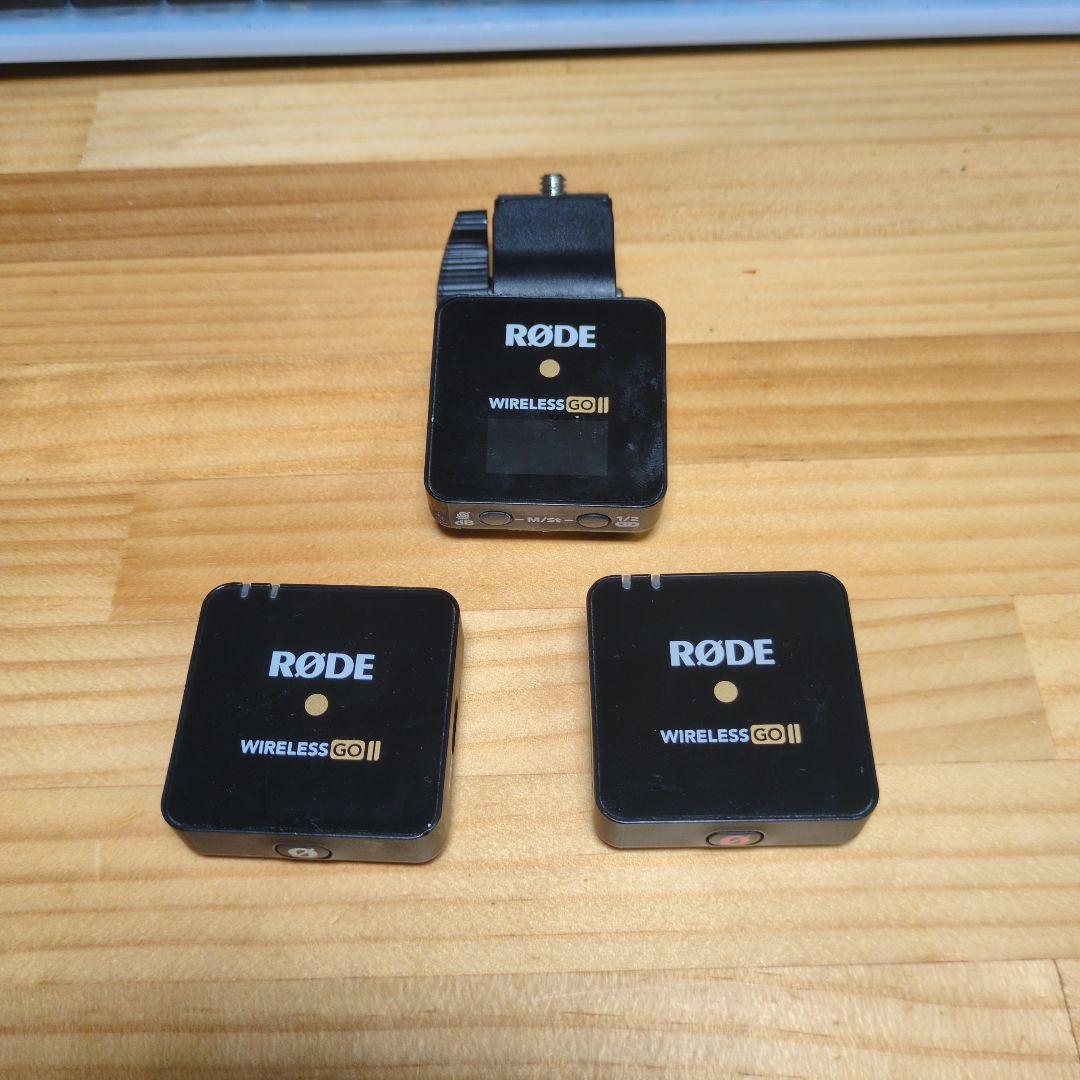 RODE Wireless GO II／受信機クリップ破損・ネジ固定
