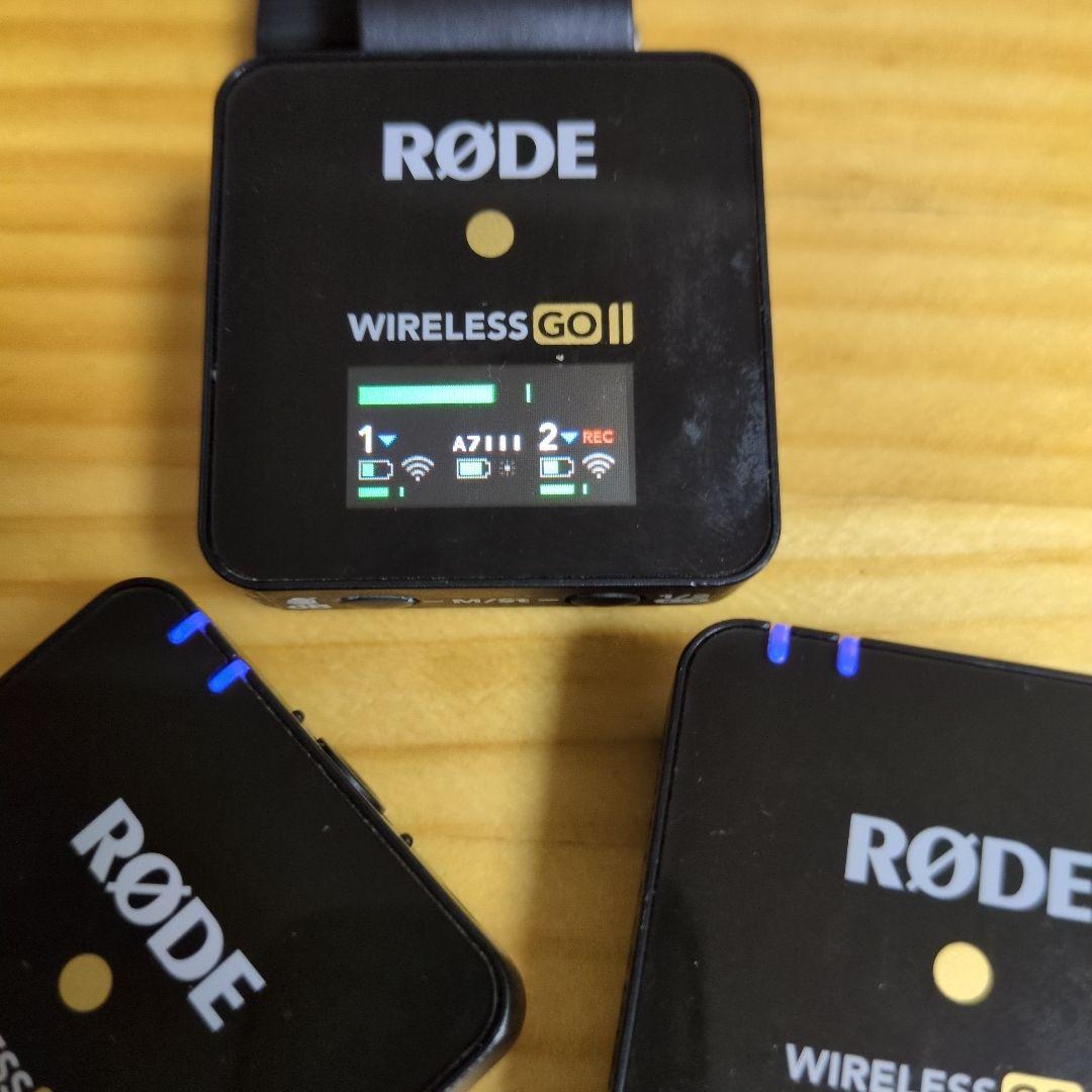 RODE Wireless GO II／受信機クリップ破損・ネジ固定