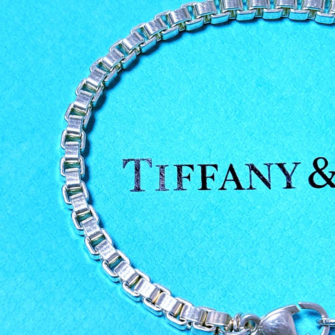 【美品】18.7cm ティファニー ベネチアン ブレスレット シルバー925