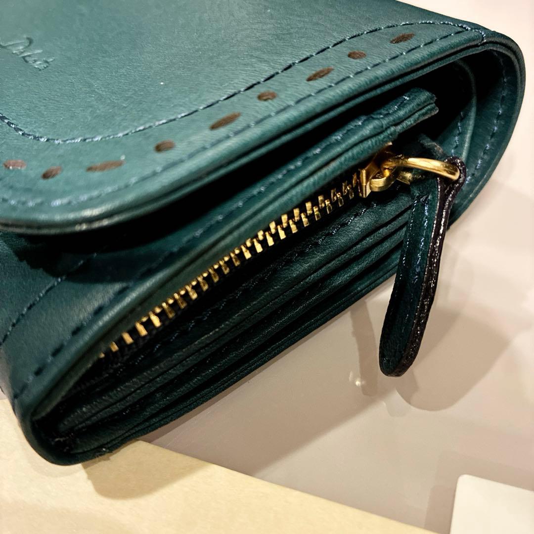 新品 正規品 ダコタ Dakota アペーゴ 二つ折り財布 ネイビー