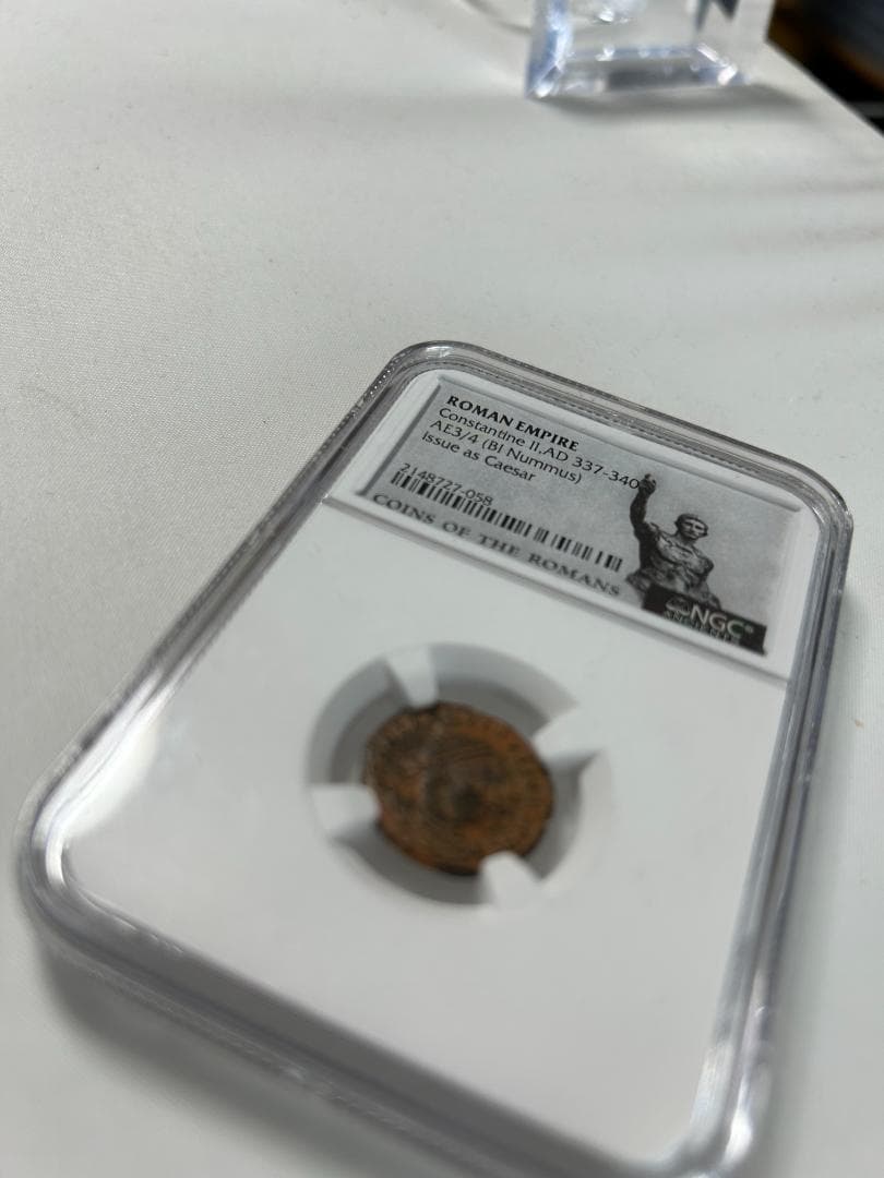 ローマ紀元後337～340年ConstantineⅡCAESAR NGC