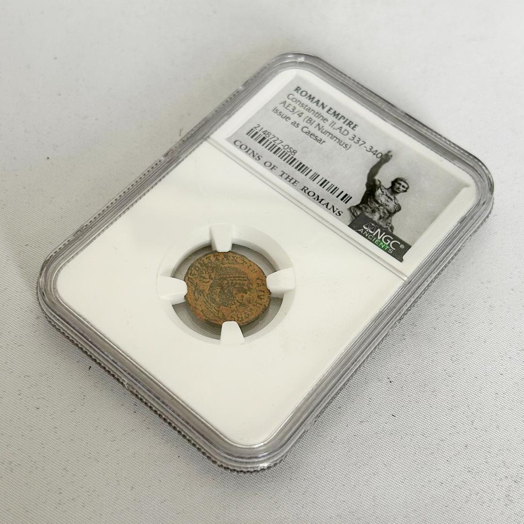 ローマ紀元後337～340年ConstantineⅡCAESAR NGC