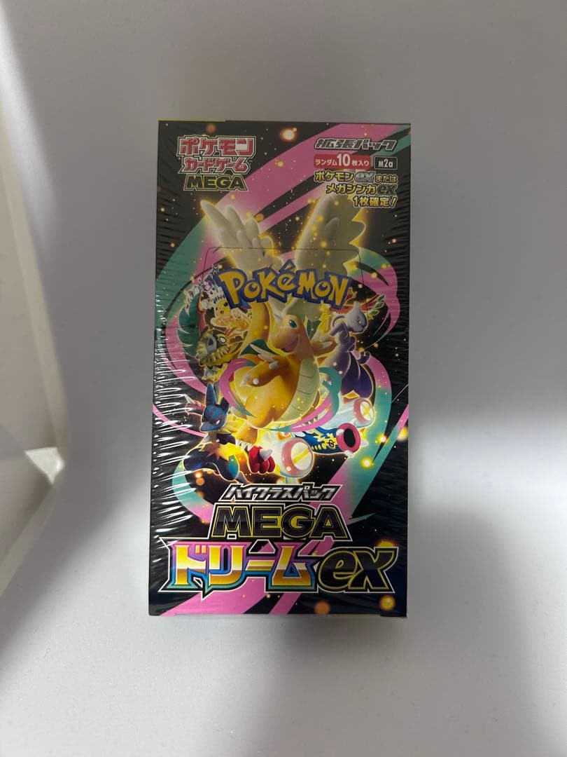 シュリンク付きポケモンカードMEGA ハイクラスパック　ドリーム ex　1BOX