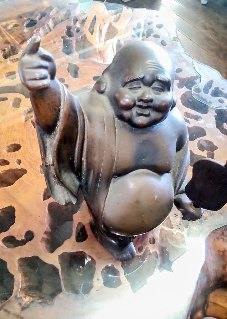 「大切に保管していました」／布袋さま／「笑う門には福来る」／縁起物 No.1