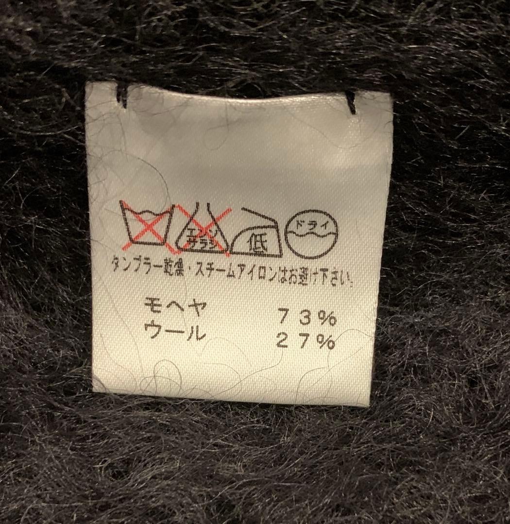 LOEWE ロエベ モヘヤマフラー 黒