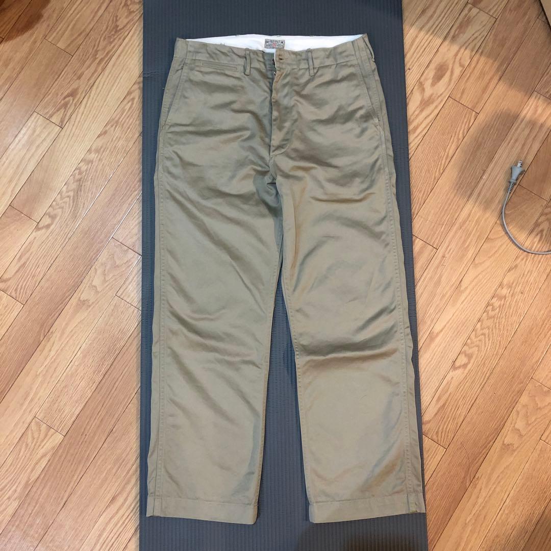 バズリクソン チノパン カーキW34