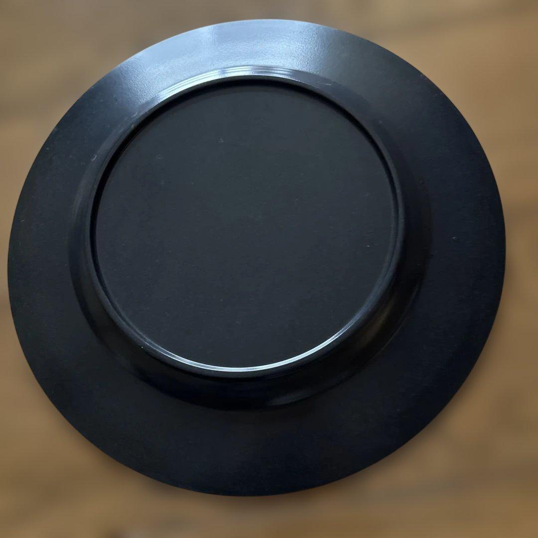 金銀箔　丸大皿