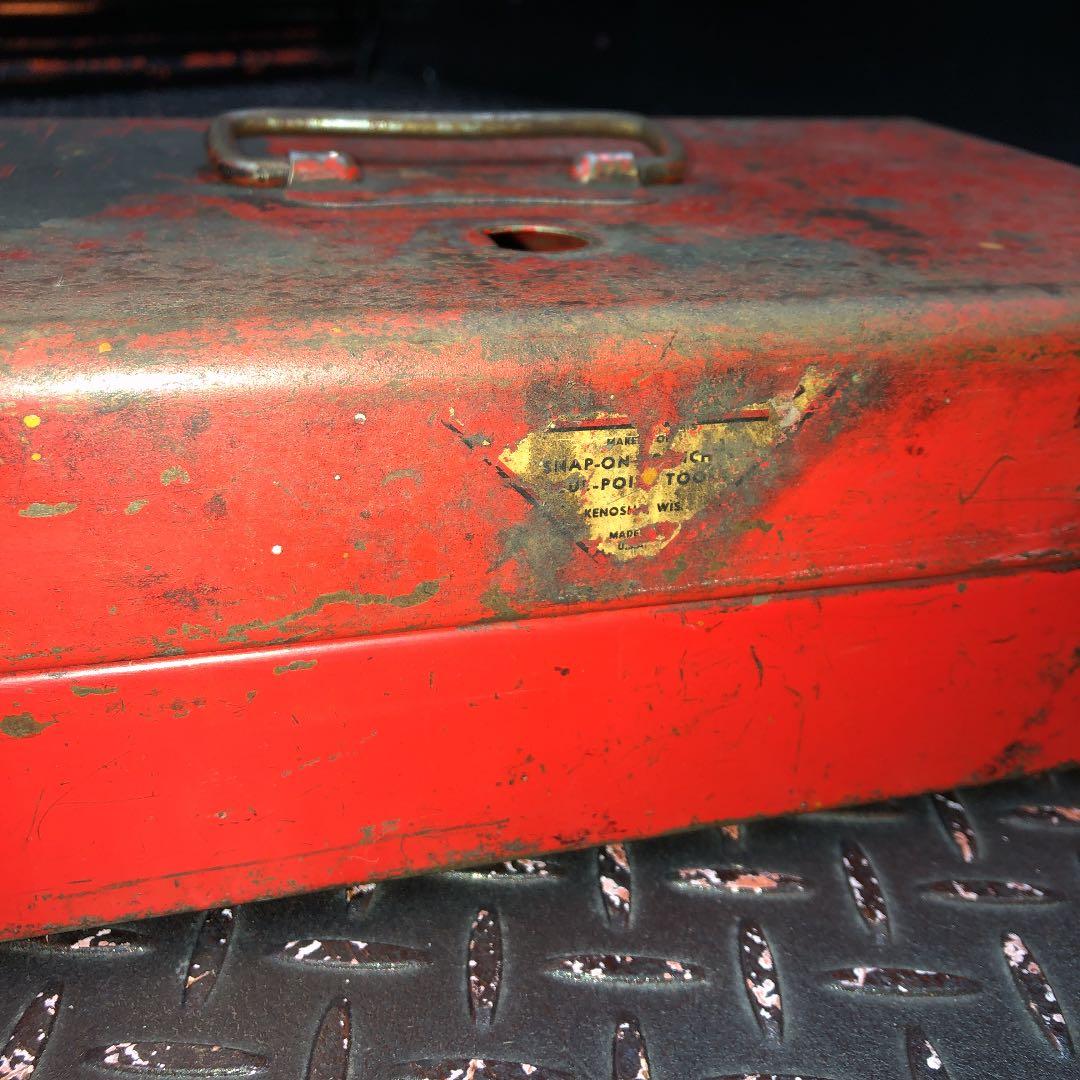 スナップオン　snap-on snapon  ガレージ　ビンテージ  工具箱