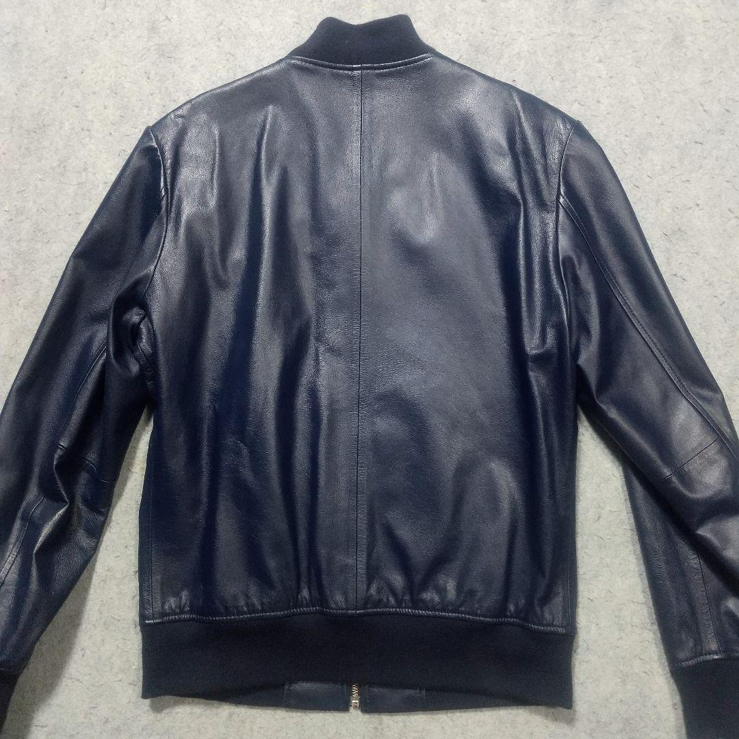 美品 ポールスミス レザージャケット ブルゾン ボンバー ma1 秋冬 アウター