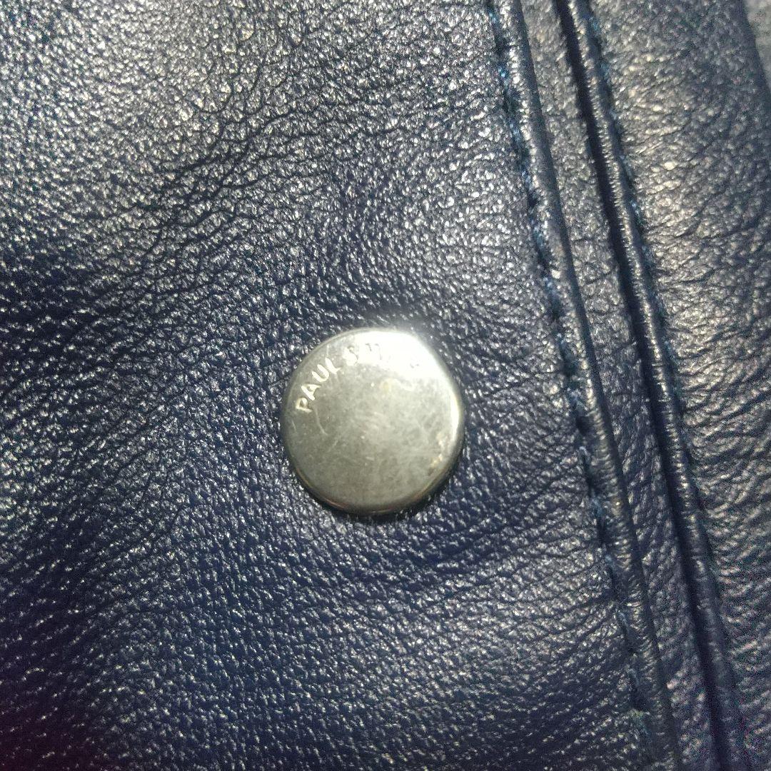 美品 ポールスミス レザージャケット ブルゾン ボンバー ma1 秋冬 アウター