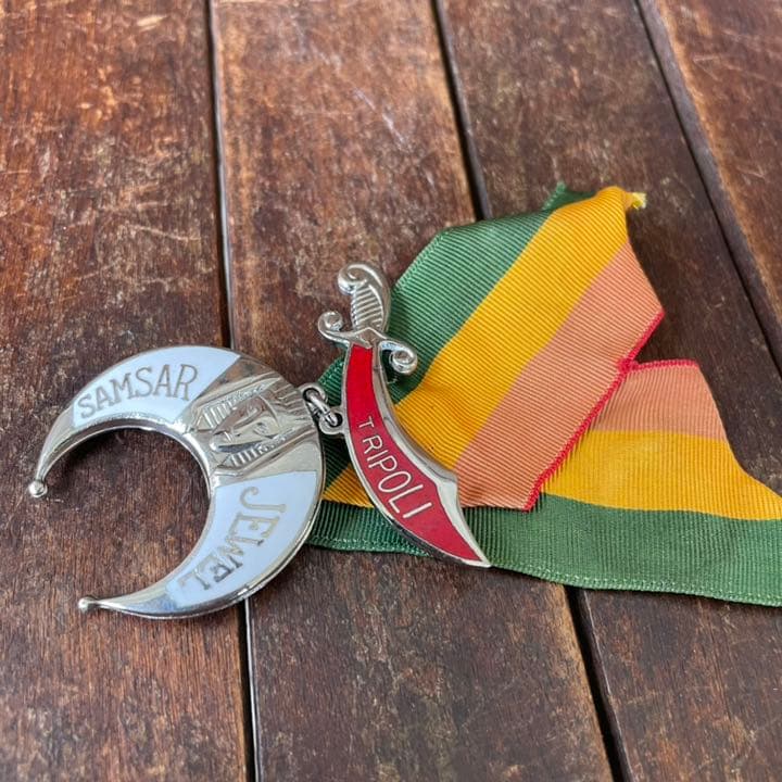 50s〜60s ヴィンテージ　フリーメイソン勲章　秘密結社アンティーク雑貨