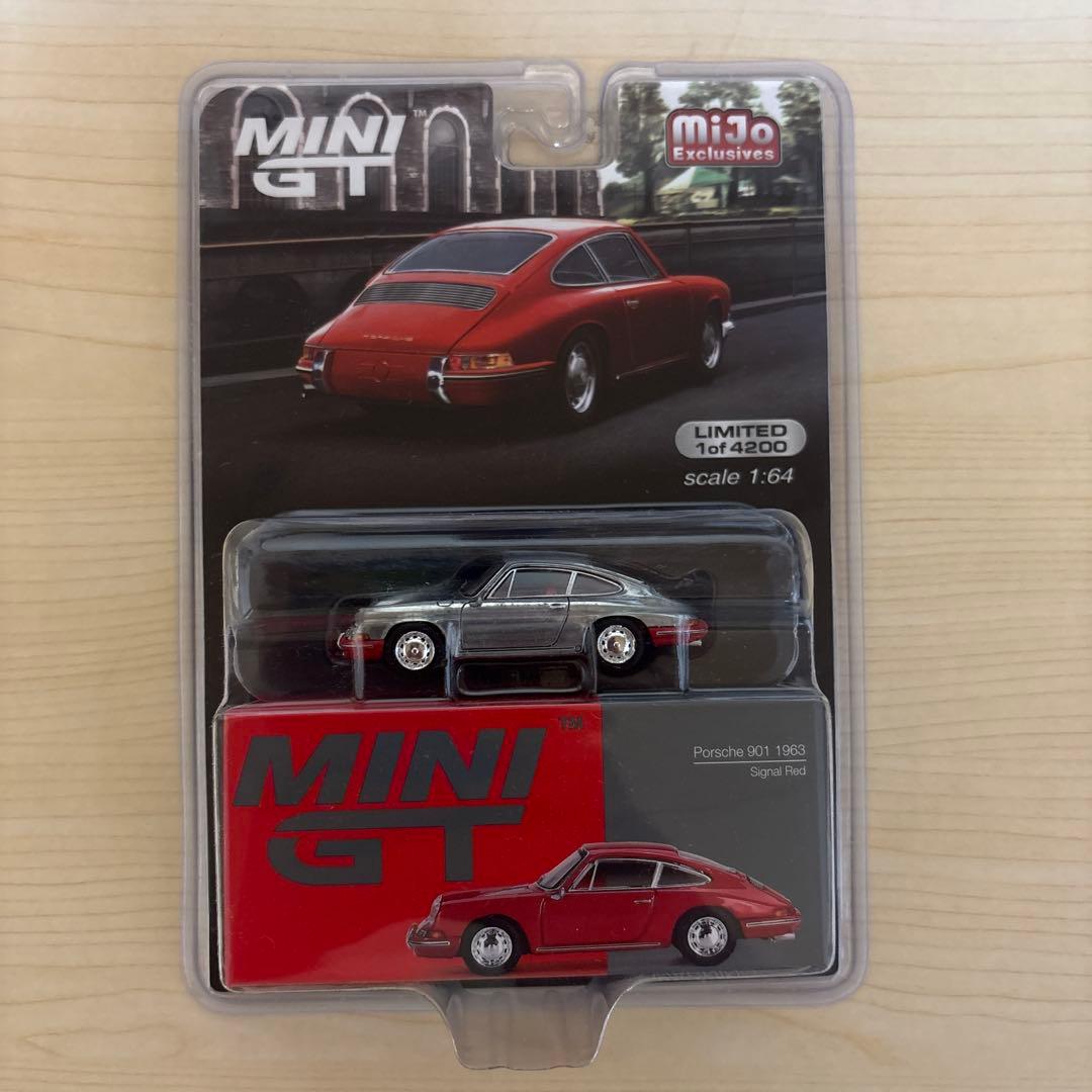 MINI GT Porsche 901 1963 Signal Red チェイス