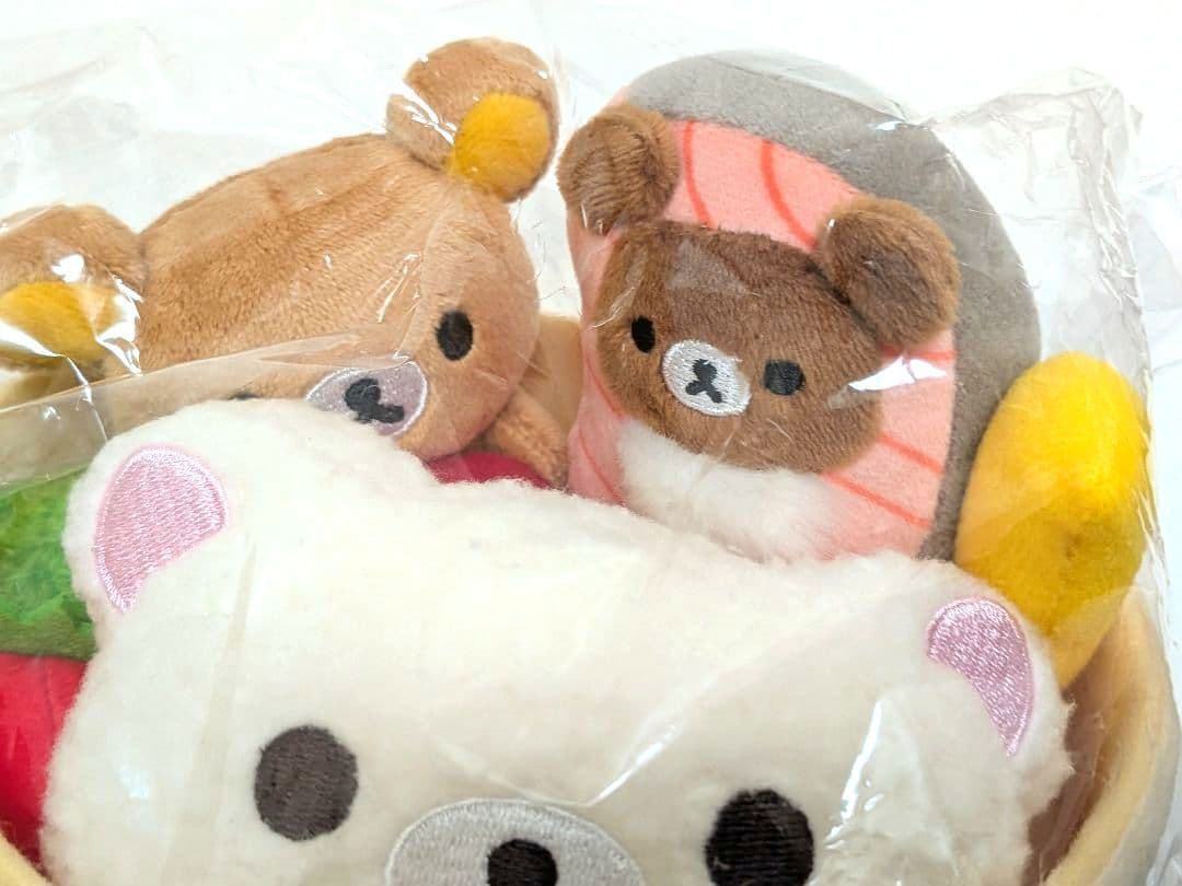 和食展✕リラックマ限定/和食お弁当ぬいぐるみセット/新品未開封品