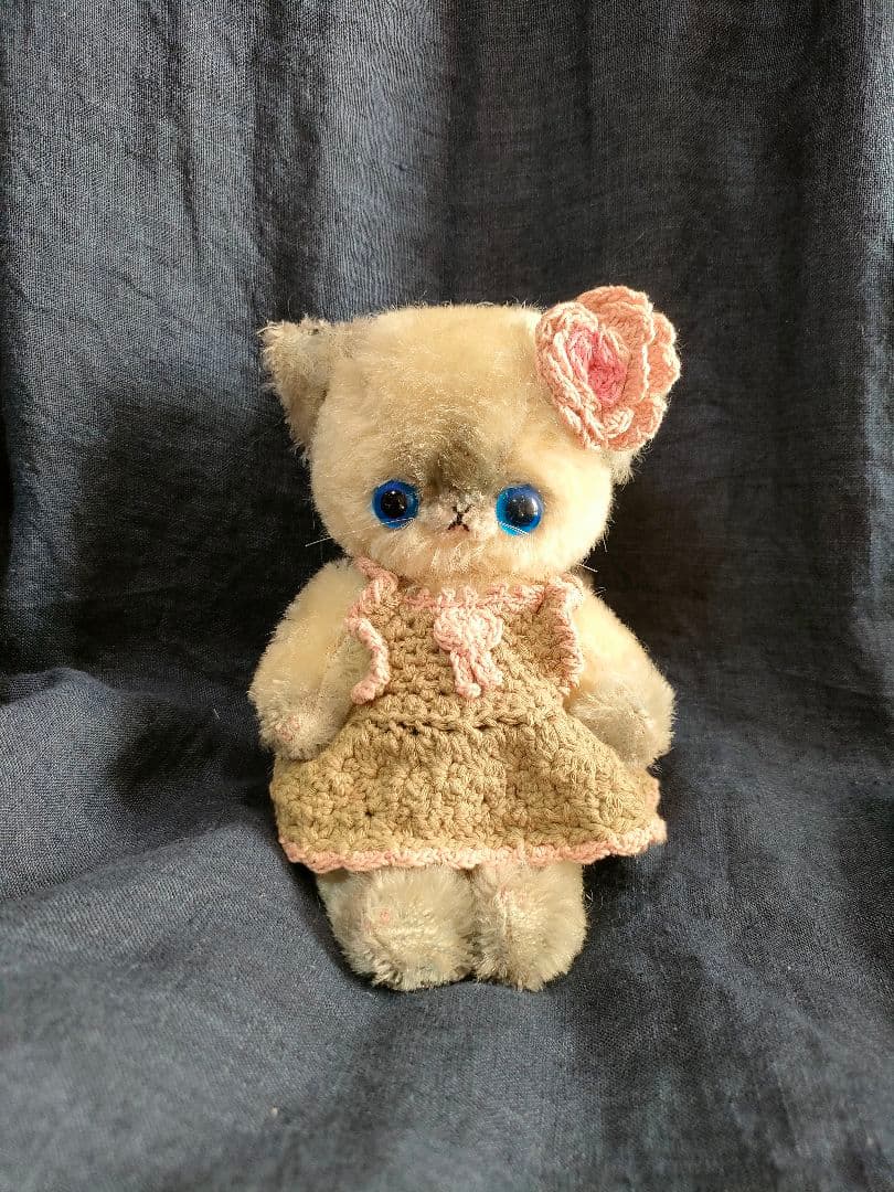 国内作家様　テディベア　アーティストベア　ねこ　ぬいぐるみ