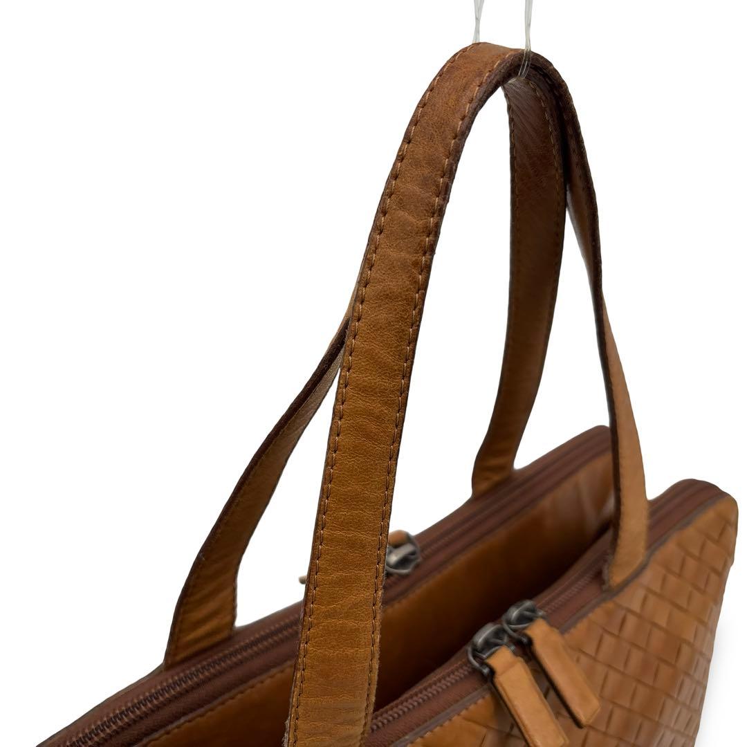 【高級】ボッテガヴェネタ　イントレチャート　トートバッグ　ハンドバッグ　肩掛け