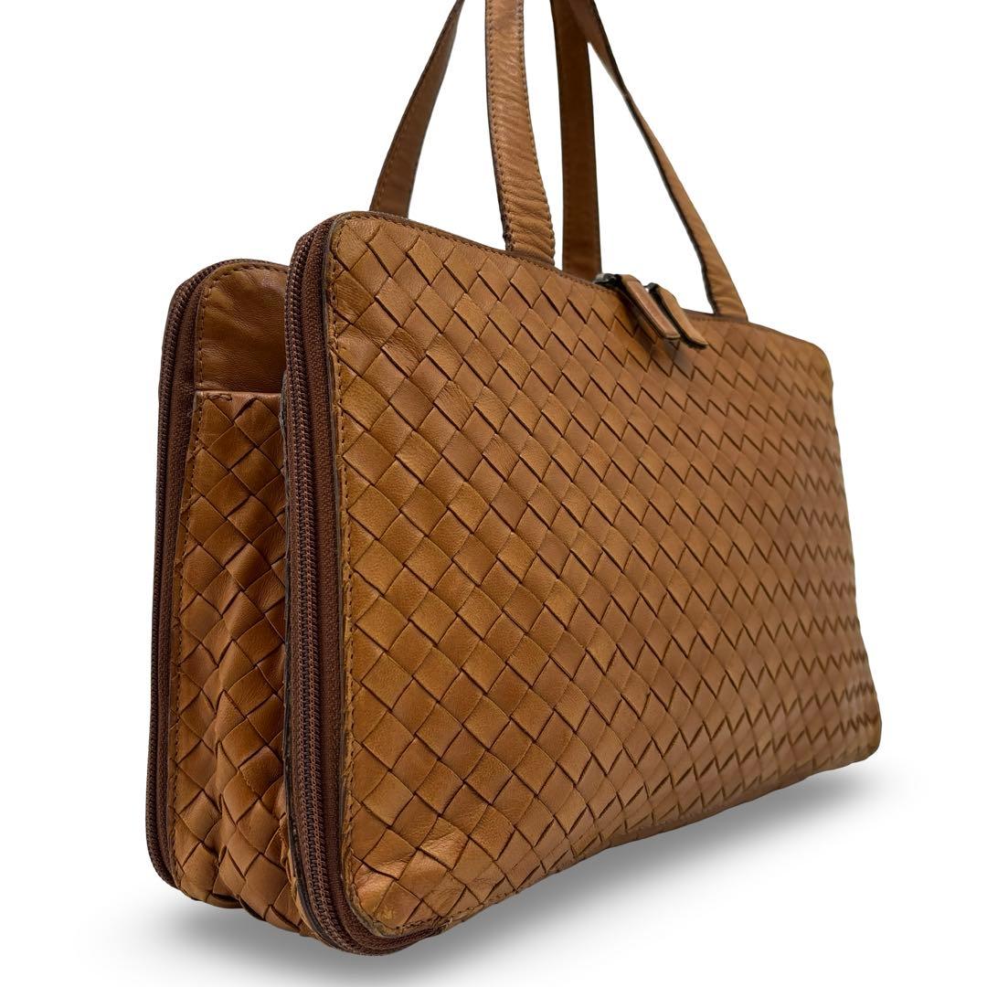 【高級】ボッテガヴェネタ　イントレチャート　トートバッグ　ハンドバッグ　肩掛け