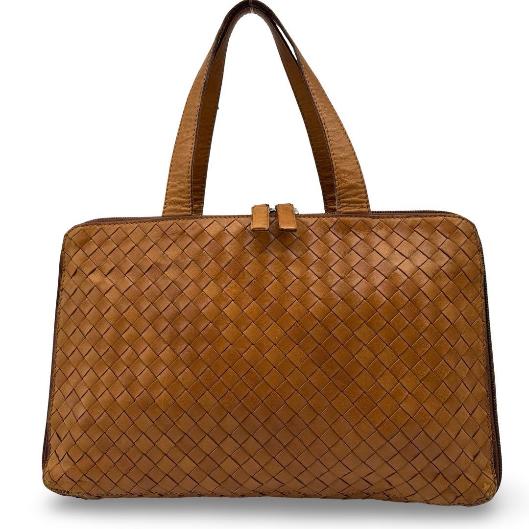 【高級】ボッテガヴェネタ　イントレチャート　トートバッグ　ハンドバッグ　肩掛け