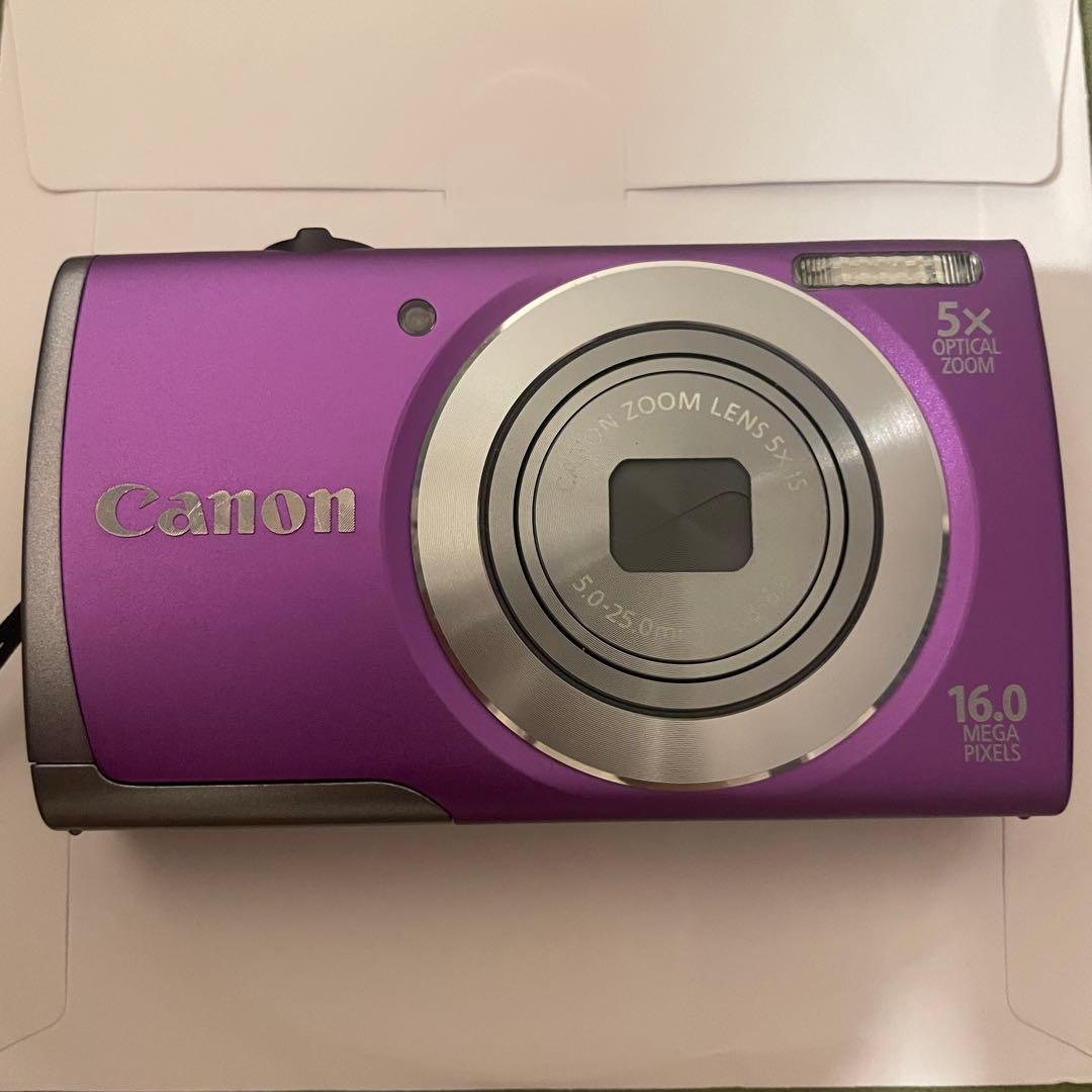 Canon キャノン　デジタルカメラ　PowerShot A3500 IS　紫