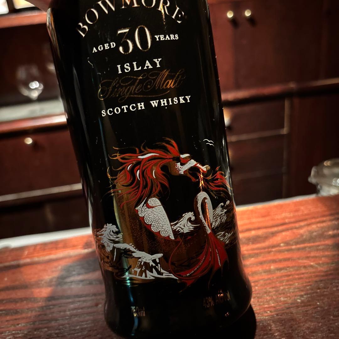 お値下げします！空瓶‼️Bowmore 30年 スコッチウイスキー 750ml