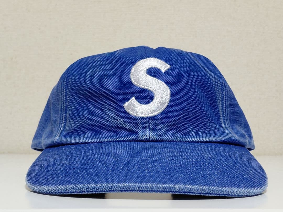 新品　Supreme　Coated　Canvas　S Logo　6-Panel