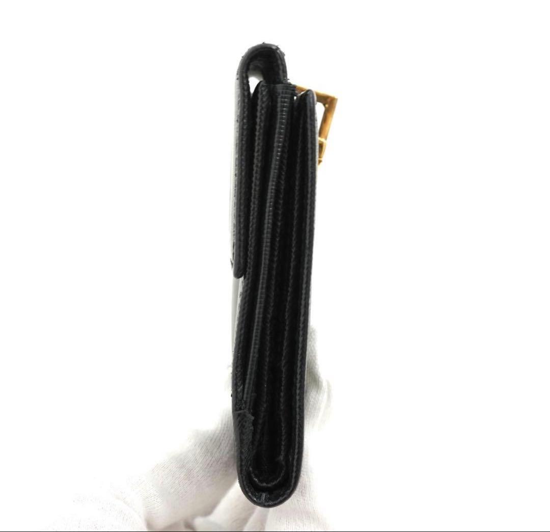 ✨未使用展示品✨　Ferragamo ミニ財布　ガンチーニクロジャー　二つ折り