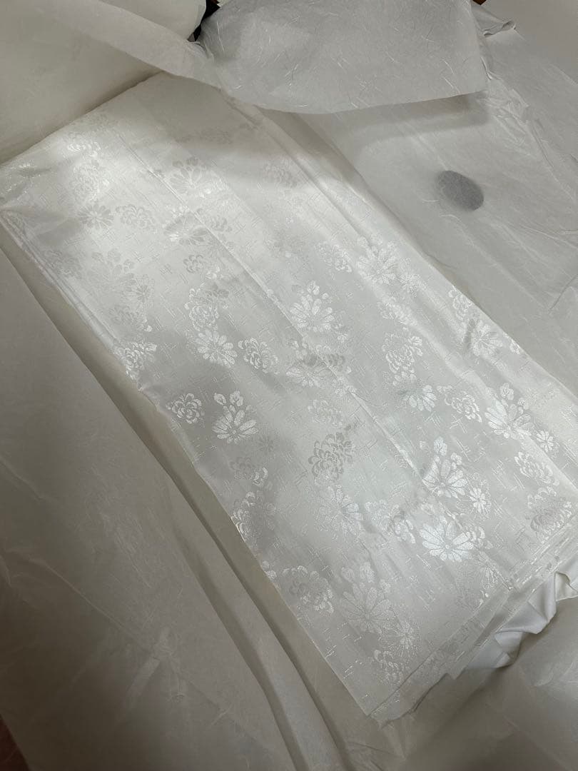 花柄の振袖フルセット(下駄・カバン付)